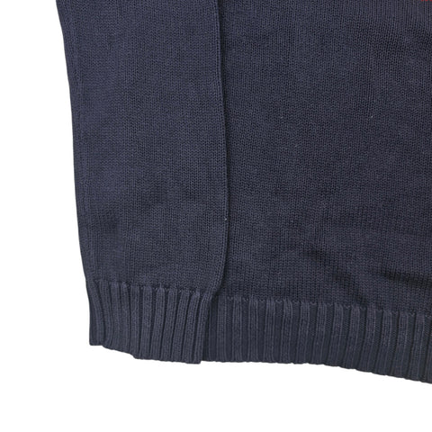 Polo Ralph Lauren USA Flag Knitted Jumper Blue Men's Large