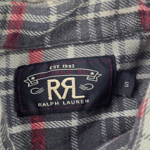RRL Ralph Lauren Thick Flannel Checkered Shirt Men's Small