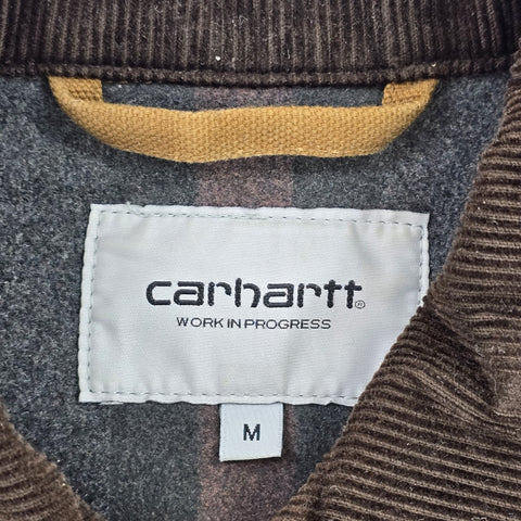 Carhartt WIP Detroit Blanket Lined Jacket Brown Men's Medium