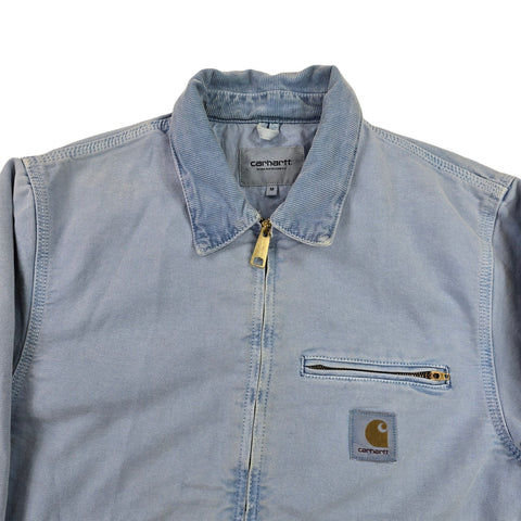 Carhartt WIP Detroit Dyed Bomber Jacket Blue Men's Medium