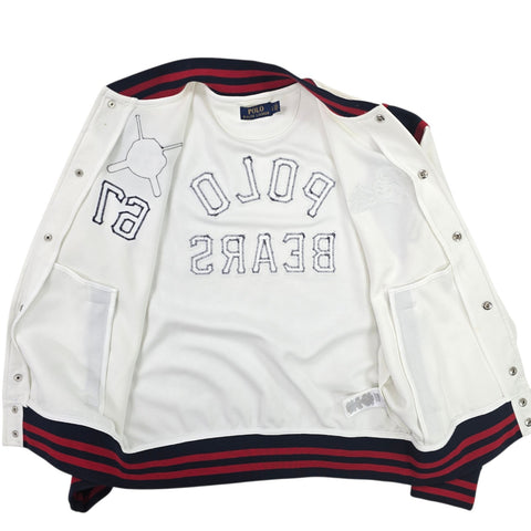 Polo Ralph Lauren Bears Spellout Varsity Jacket Men's Small