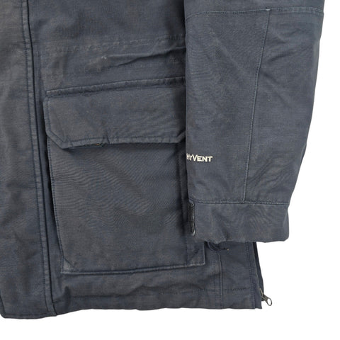 The North Face El Norte Hyvent Down Puffer Jacket Grey Men's Medium
