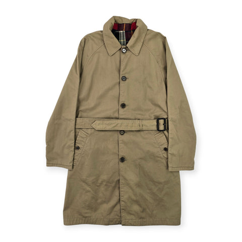 Polo Ralph Lauren Balmacaan Reversible Patchwork Trench Coat Men's Medium