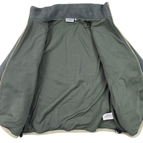 Carhartt WIP Rare Hillock Fleece Jacket Grey Men's XL