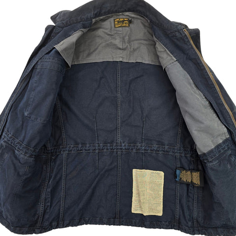 Polo Ralph Lauren Military Patch Field Jacket Blue Men's Large