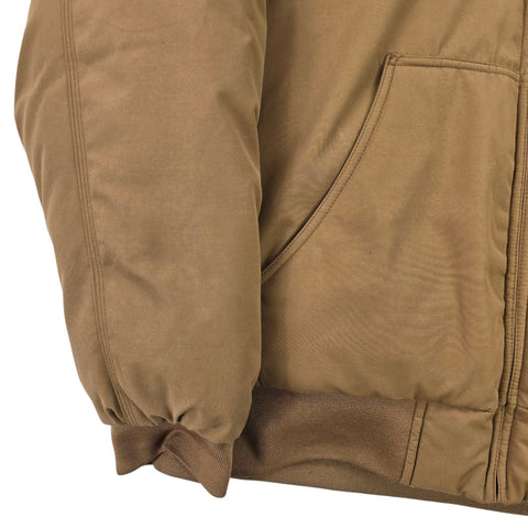 Carhartt WIP Active Cold Puffer Jacket Brown Men's Large