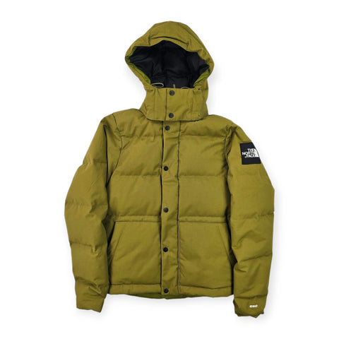 The North Face Box Canyon 550 Down Puffer Jacket Brown Men's Small