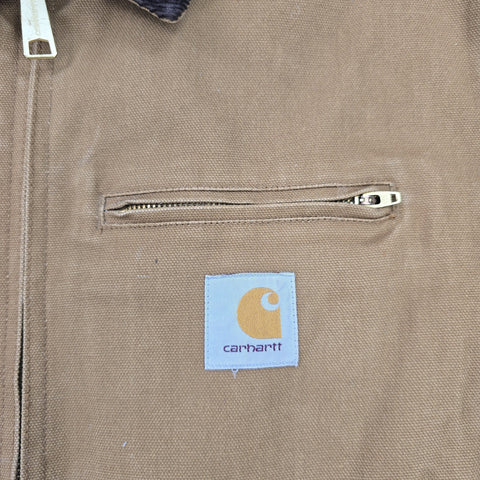 Carhartt WIP Detroit Blanket Lined Jacket Brown Men's Medium