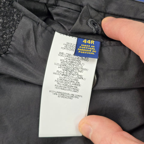 Polo Ralph Lauren Wool Single Breasted Blazer Grey Men's Size 44R