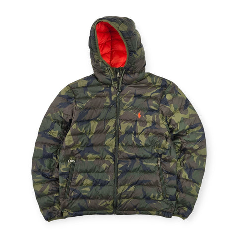 Polo Ralph Lauren Down Puffer Camouflage Jacket Men's Small