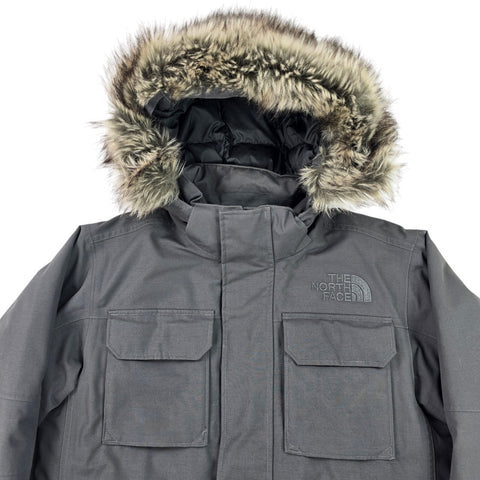 The North Face El Norte Dryvent Down Puffer Jacket Grey Men's Small