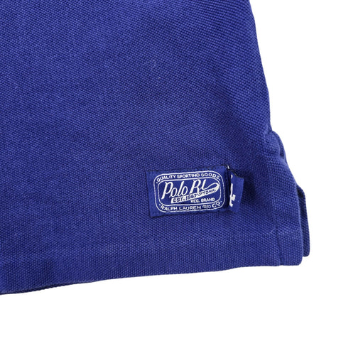 Polo Ralph Lauren LA Dodgers Baseball Spellout Polo Shirt Blue Men's Medium