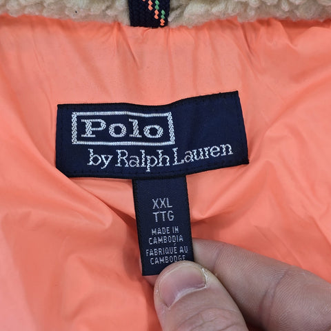 Polo Ralph Lauren Sportsmen Sherpa Camo Down Puffer Jacket Men's XXL