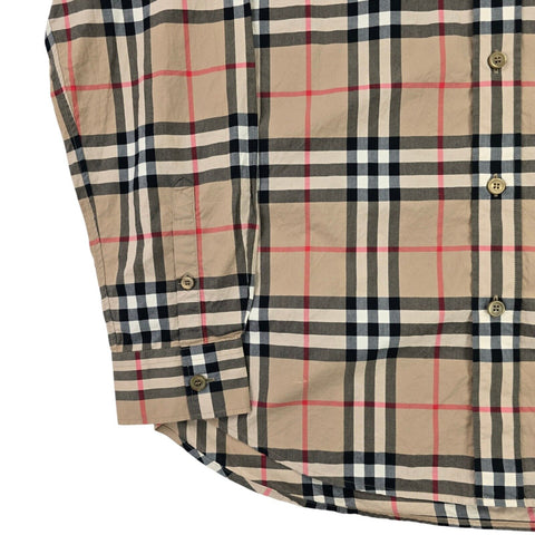Burberry Caxton Nova Check Long Sleeve Shirt Men's Medium