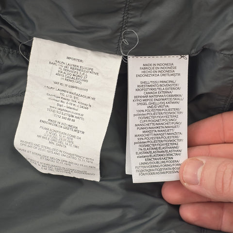 Polo Ralph Lauren Tyrol Down Puffer Jacket Black Men's Small