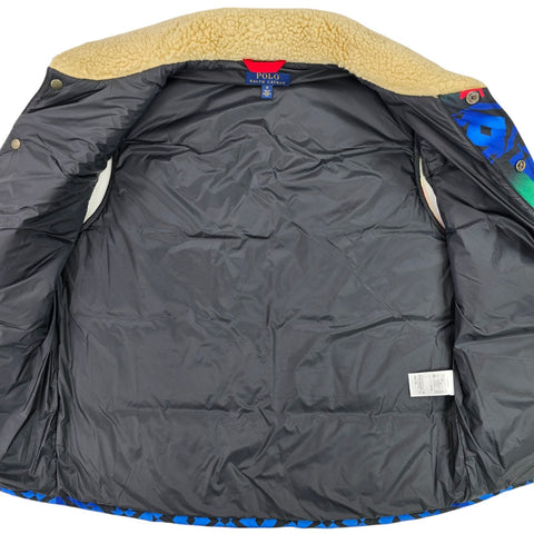 Polo Ralph Lauren Crazy Aztec Beacon Puffer Gilet Jacket Men's Medium