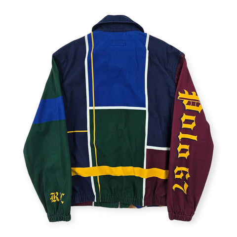 Polo Ralph Lauren Rugby Graphic Colourblock Harirngton Jacket Men's Medium