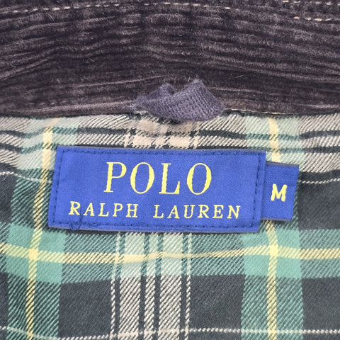 Polo Ralph Lauren Iconic Oilcloth Cylinder Biker Waxed Jacket Brown Men's Medium