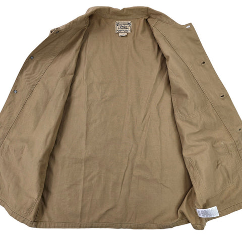 Polo Ralph Lauren Utility Chore Jacket Brown Men's Large