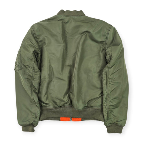 Polo Ralph Lauren Reversible Military Patch Flight Bomber Jacket Men's Medium