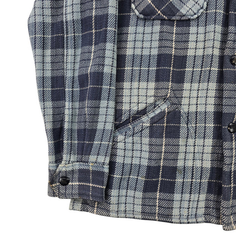 RRL Ralph Lauren Plaid Work Utility Checkered Jacket Men's Large