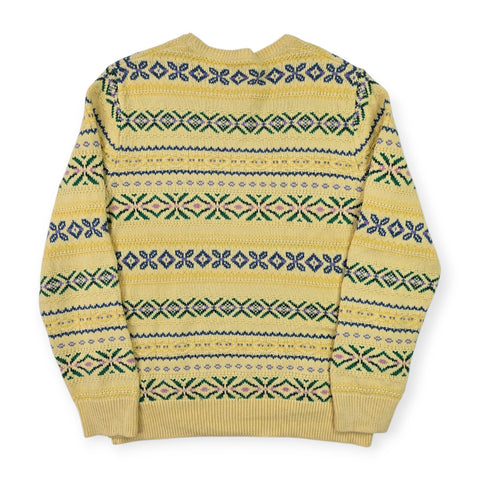 Polo Ralph Lauren Fair Isle Pattern Knitted Jumper Men's Large