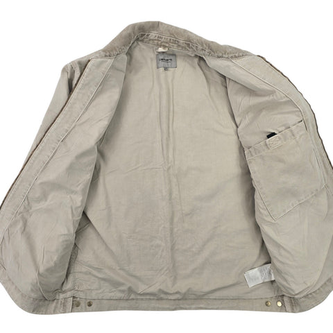 Carhartt WIP Detroit Dyed Bomber Jacket Brown Men's XL