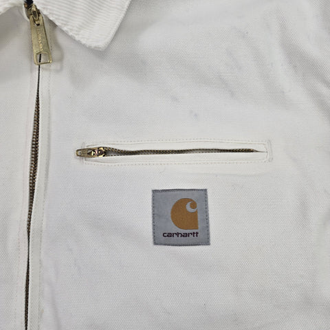 Carhartt WIP Detroit Blanket Lined Jacket White Men's XL
