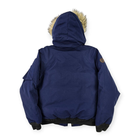 Polo Ralph Lauren Down Puffer Parka Jacket Blue Men's Medium