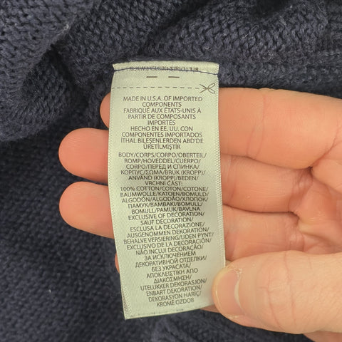 Polo Ralph Lauren USA Flag Knitted Jumper Blue Men's Large