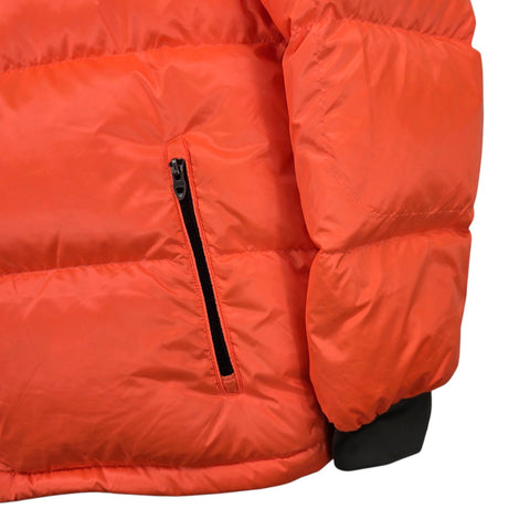 Polo Ralph Lauren 750 Sherpa Sportsmen Down Puffer Jacket Orange Men's Medium