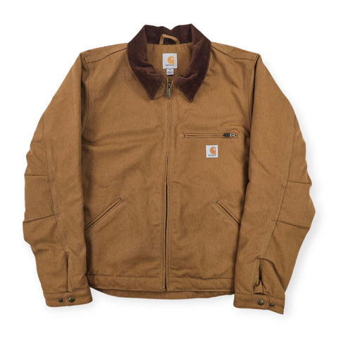 Carhartt Detroit Workwear Blanket Lined Jacket Brown Men's Medium
