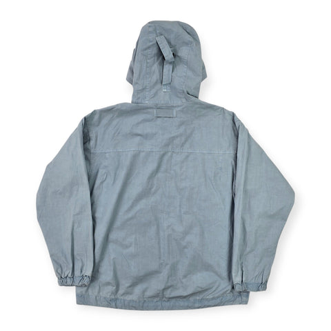 Carhartt WIP Berm Dyed Utility 1/2 Zip Anorak Jacket Blue Men's Medium