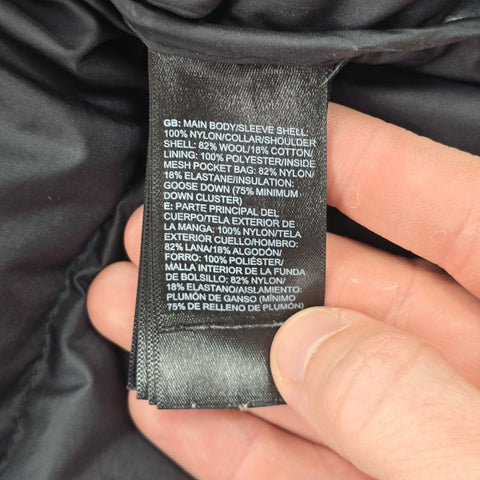 The North Face x Pendleton 700 Nuptse Down Puffer Jacket Black Men's XL