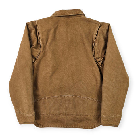 Carhartt Berwick Y2K Workwear Fleece Lined Jacket Brown Men's Medium