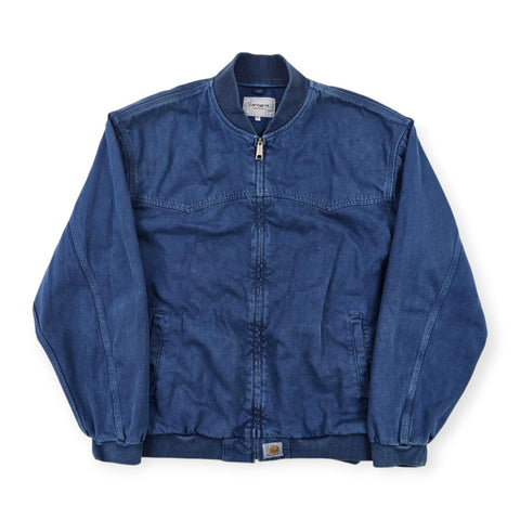 Carhartt WIP OG Santa Fe Bomber Jacket Blue Men's XL