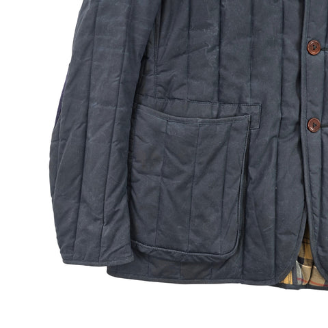 Barbour Dept B Bond 007 Dragh Wax Waterproof Hooded Jacket Grey Men's Large