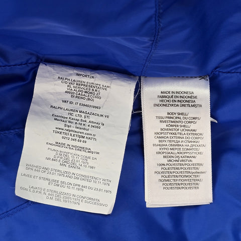 Polo Ralph Lauren Big Pony Tyrol Down Puffer Jacket Red Men's Medium