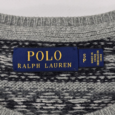 Polo Ralph Lauren Fair Isle Pattern Knitted Jumper Men's Small