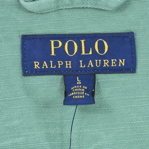 Polo Ralph Lauren Marina Spellout Chore Blazer Jacket Green Men's Large