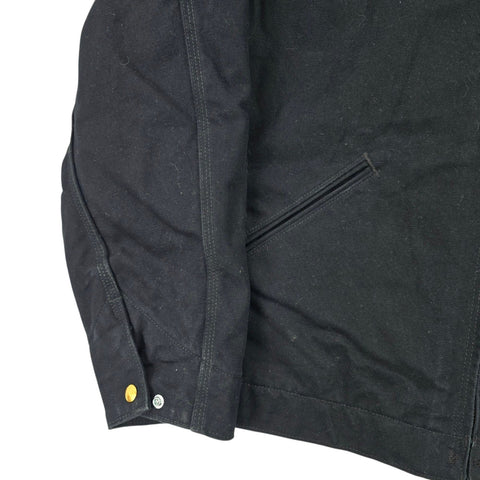 Carhartt Detroit Y2K Workwear Blanket Lined Jacket Black Men's XL