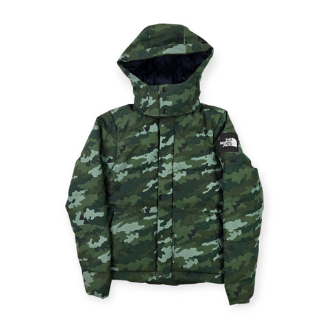 The North Face Box Canyon 550 Camouflage Down Puffer Jacket Men's Small