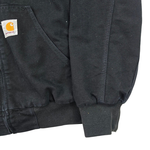 Carhartt WIP Active Mesh Lined Bomber Jacket Black Men's Large