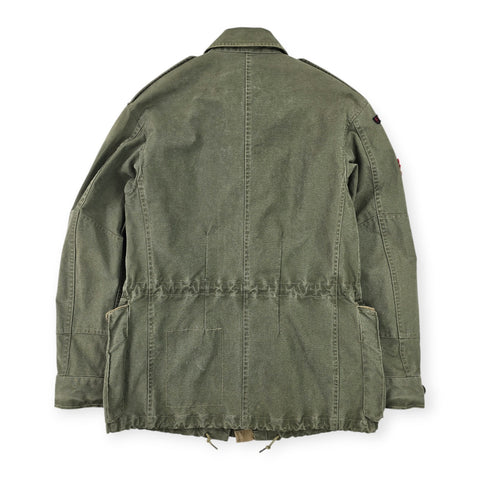 Polo Ralph Lauren Military Field Patch Jacket Green Men's Small