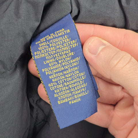 Polo Ralph Lauren Down Puffer Jacket Black Men's Medium