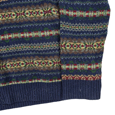 Polo Ralph Lauren Fair Isle Pattern Knitted Jumper Men's XL