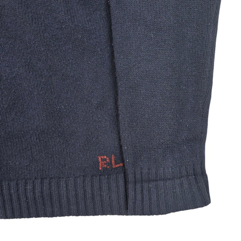 Polo Ralph Lauren Bear Knitted Jumper Blue Men's XL