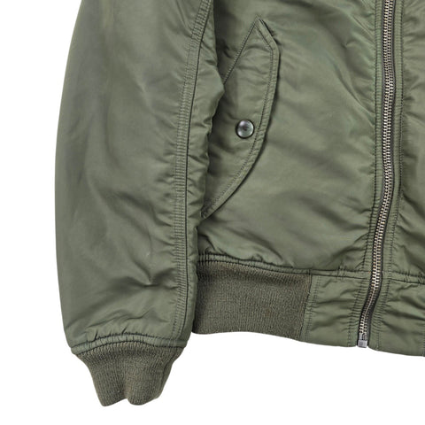 Polo Ralph Lauren Reversible Military Patch Flight Bomber Jacket Men's Small