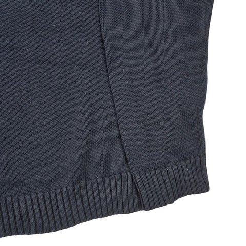 Polo Ralph Lauren Spellout Logo Knitted Jumper Blue Men's XL