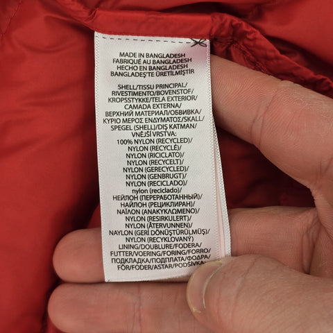 Polo Ralph Lauren Puffer Gilet Jacket Red Men's Small